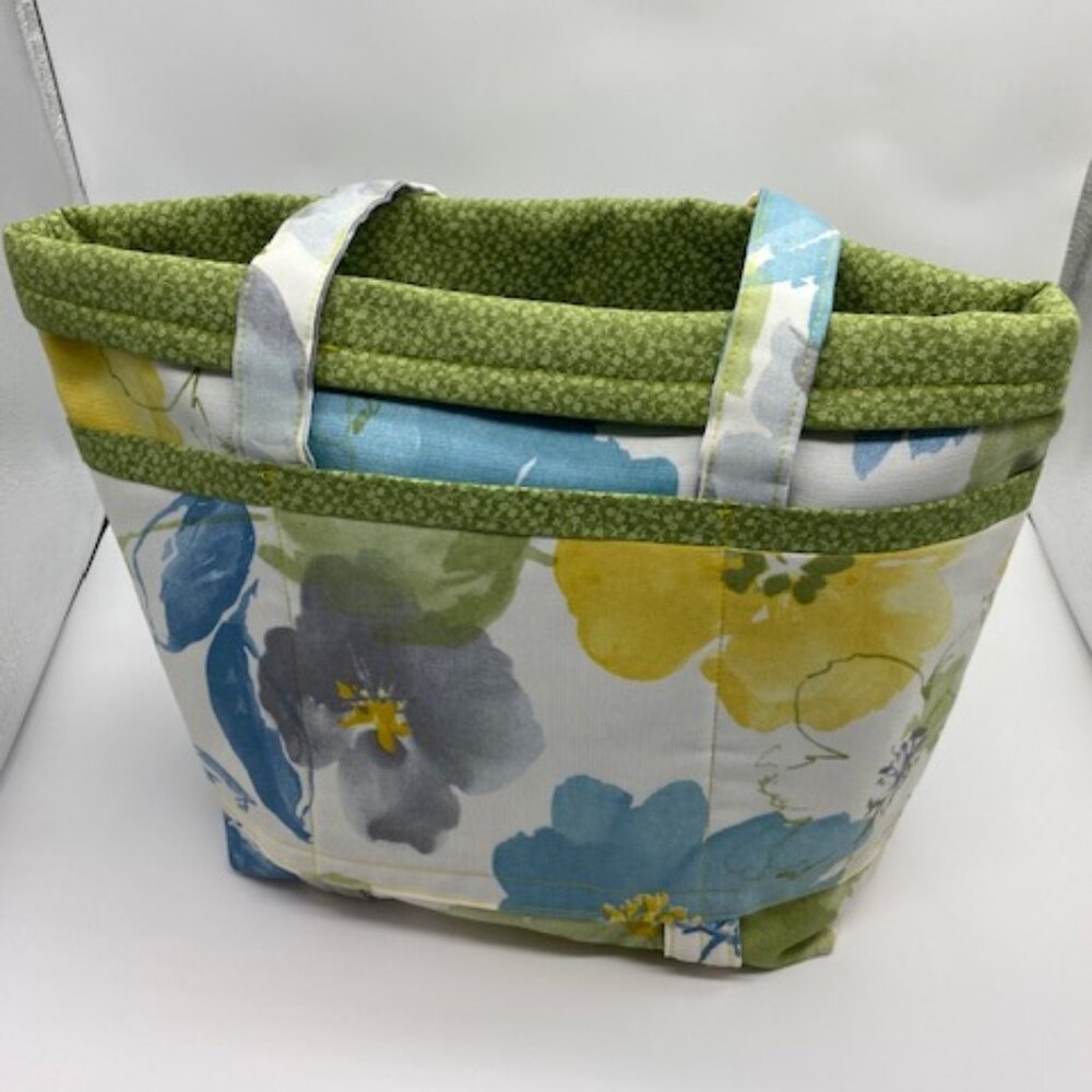 Blue and Yellow Tote